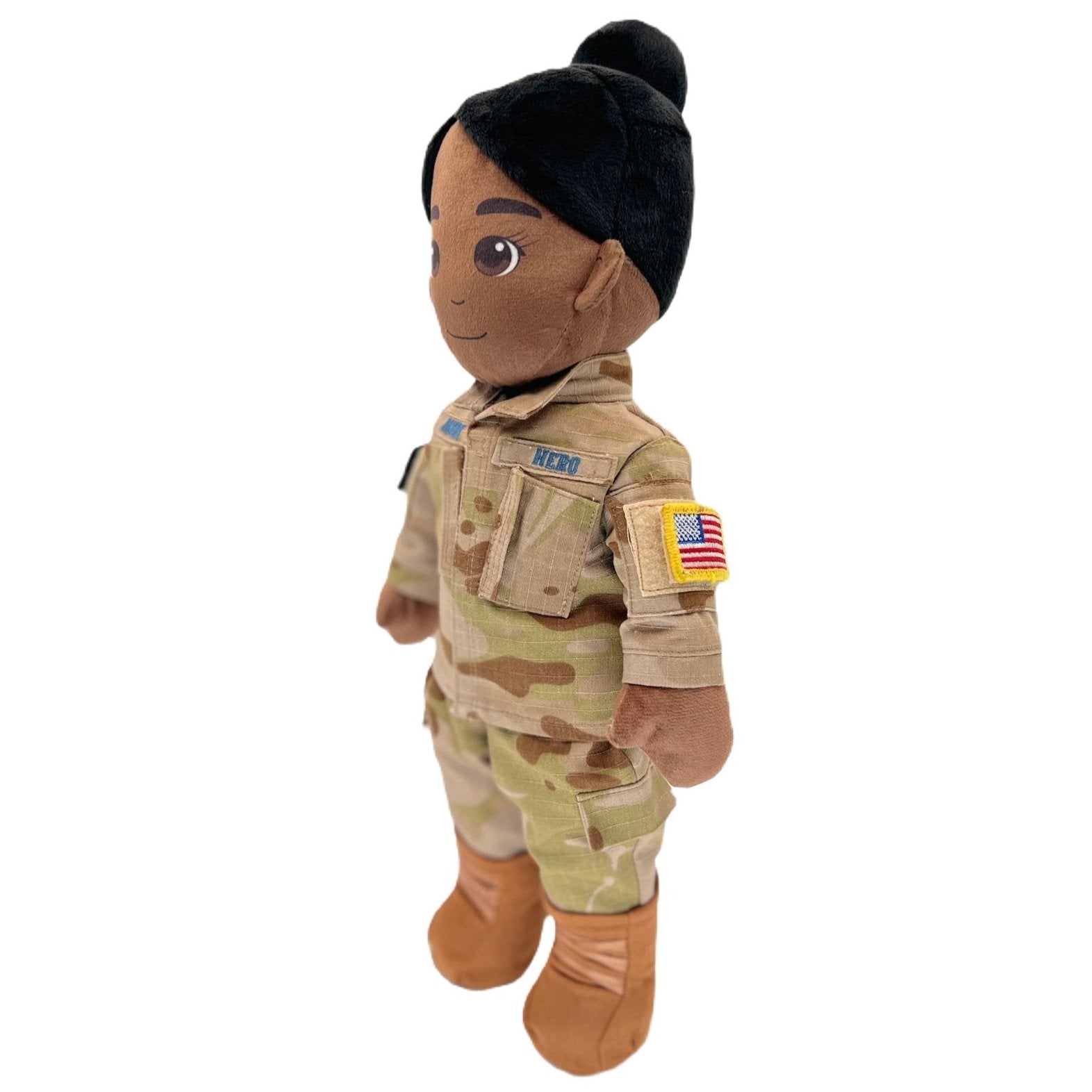 MY HERO Guardian Mommy deployment doll in authentic uniform recordable plush doll to keep military families connected during deployment

Guardian-themed MY HERO recordable deployment doll plush Mommy doll to comfort children and share messages during deployments

Close-up of MY HERO Guardian Mommy deployment doll with recordable audio offering connection and comfort to military families

Guardian Daddy doll by MY HERO a plush recordable deployment doll for children to stay connected with deployed parents in