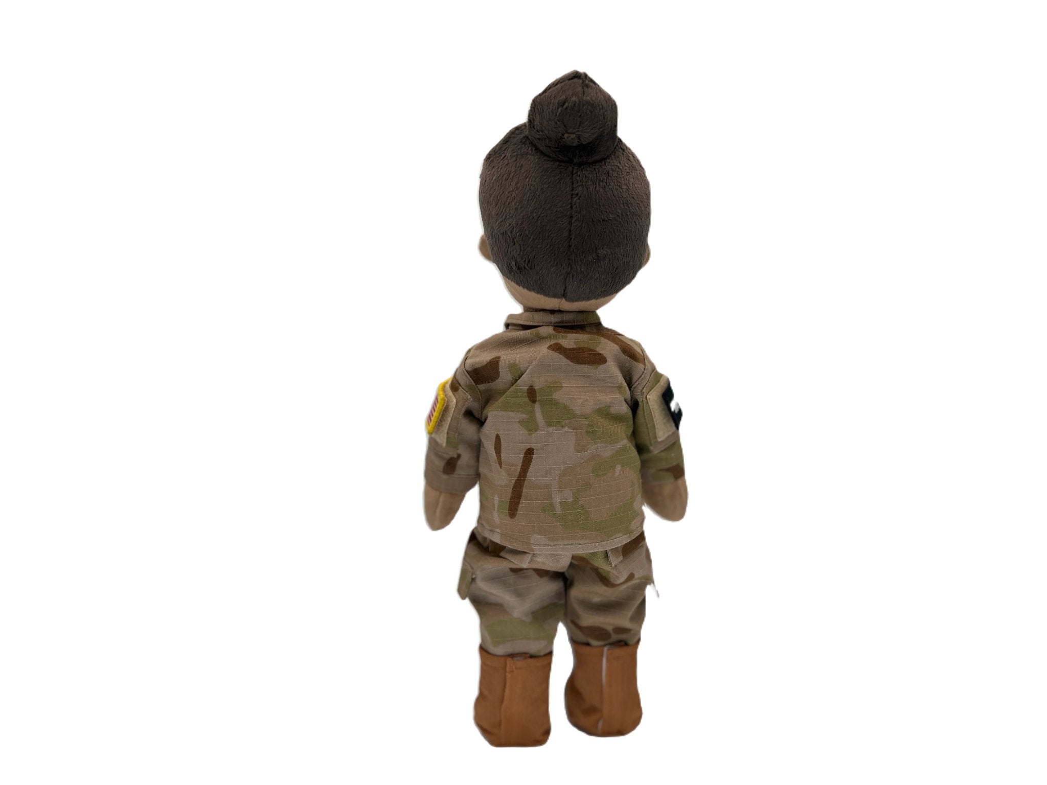 MY HERO Guardian Mommy deployment doll in authentic uniform recordable plush doll to keep military families connected during deployment

Guardian-themed MY HERO recordable deployment doll plush Mommy doll to comfort children and share messages during deployments

Close-up of MY HERO Guardian Mommy deployment doll with recordable audio offering connection and comfort to military families

Guardian Daddy doll by MY HERO a plush recordable deployment doll for children to stay connected with deployed parents in