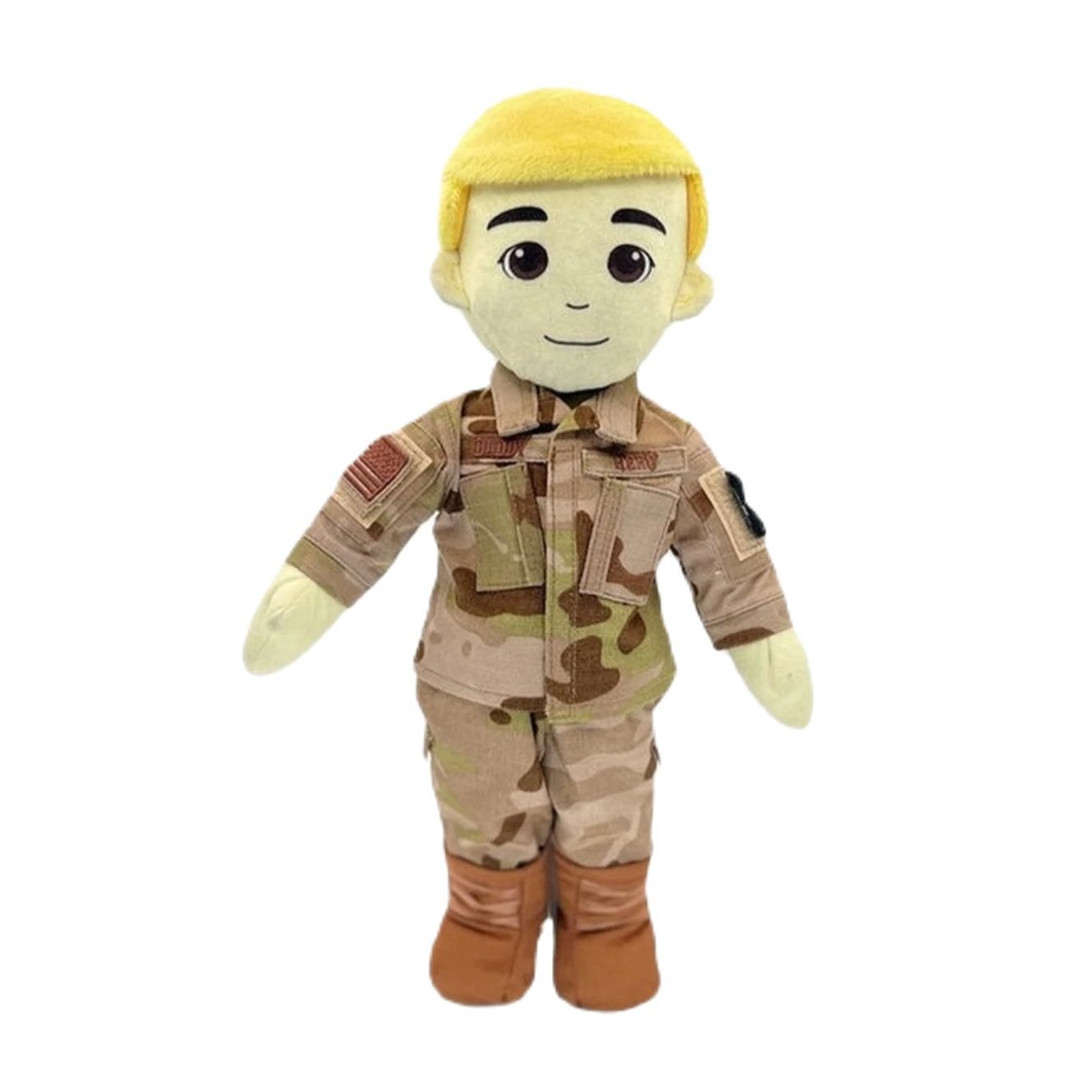 MY HERO Airman Daddy deployment doll in authentic uniform recordable plush doll to keep military families connected during deployment
Airforce doll, Deployment Doll, Daddy Doll, Military Gift, Military Plush doll, military recordable doll, air force plush doll, daddy doll, mommy doll, air force daddy, air force mommy, air force kids toy, air force gift, military air force toy, air force toy, air force themed gift, airman daddy, airman gift, airman recordable, daddy doll mommy doll.