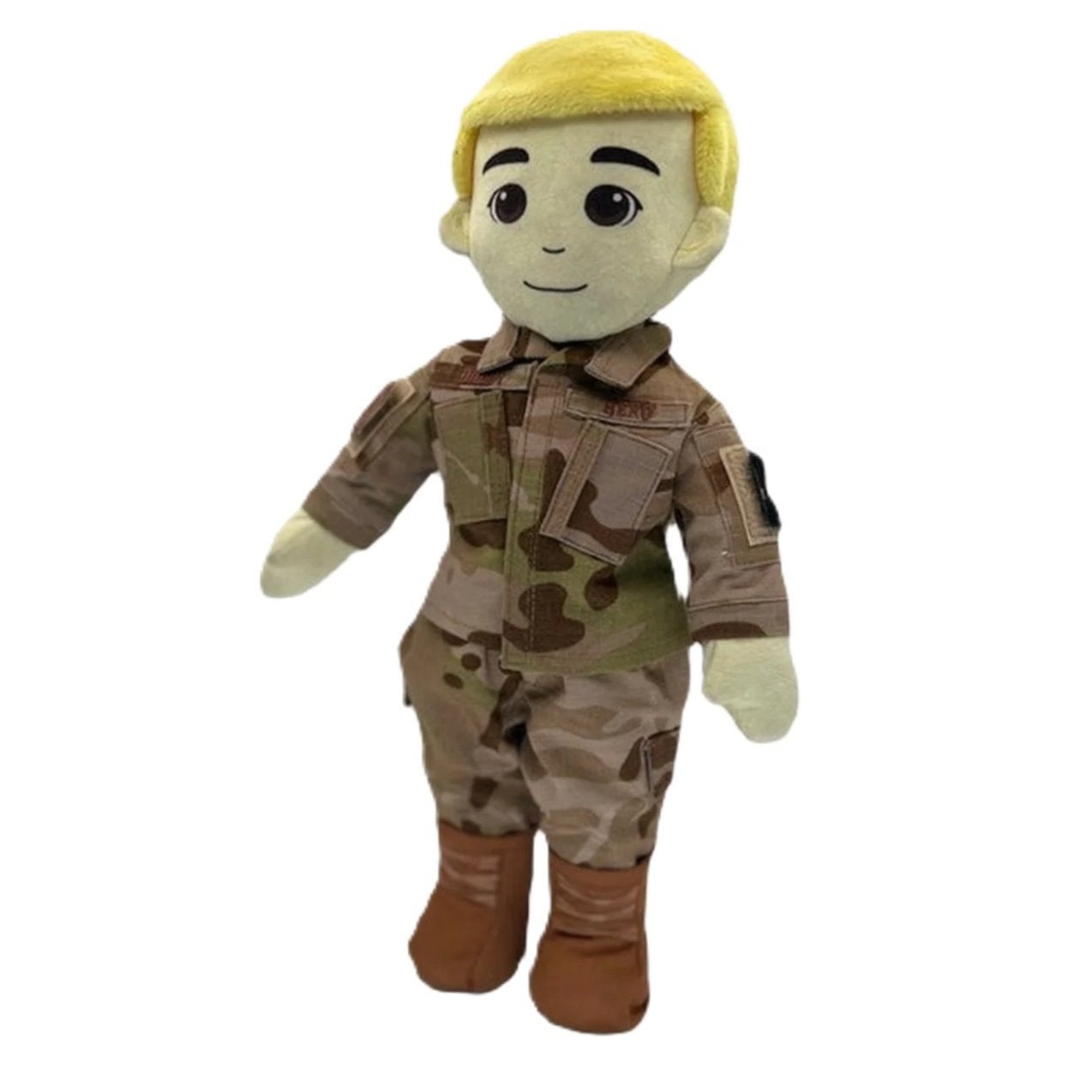 MY HERO Airman Daddy deployment doll in authentic uniform recordable plush doll to keep military families connected during deployment
Airforce doll, Deployment Doll, Daddy Doll, Military Gift, Military Plush doll, military recordable doll, air force plush doll, daddy doll, mommy doll, air force daddy, air force mommy, air force kids toy, air force gift, military air force toy, air force toy, air force themed gift, airman daddy, airman gift, airman recordable, daddy doll mommy doll.