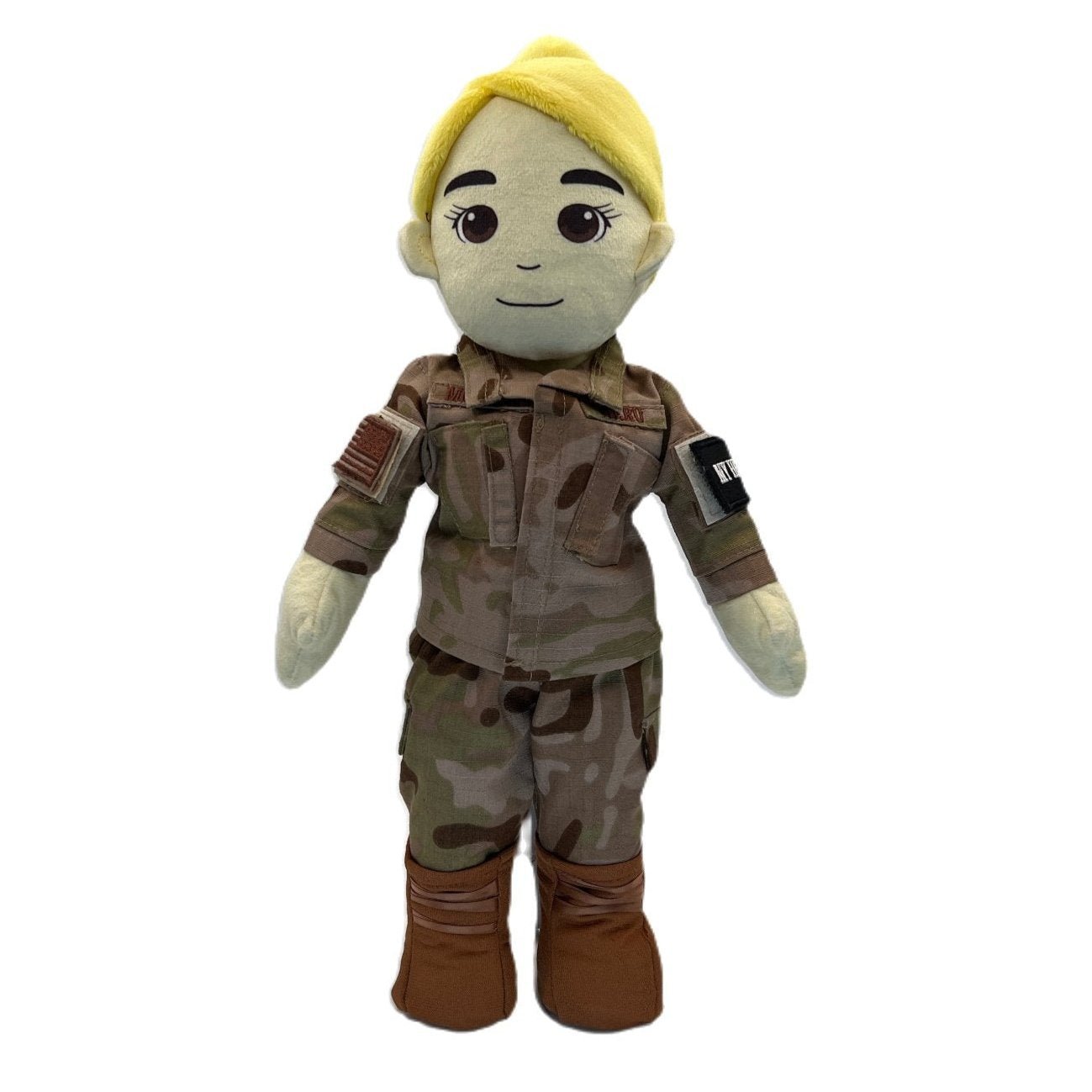 MY HERO Airman Daddy deployment doll in authentic uniform recordable plush doll to keep military families connected during deployment
Airforce doll, Deployment Doll, Daddy Doll, Military Gift, Military Plush doll, military recordable doll, air force plush doll, daddy doll, mommy doll, air force daddy, air force mommy, air force kids toy, air force gift, military air force toy, air force toy, air force themed gift, airman daddy, airman gift, airman recordable, airman deployment.