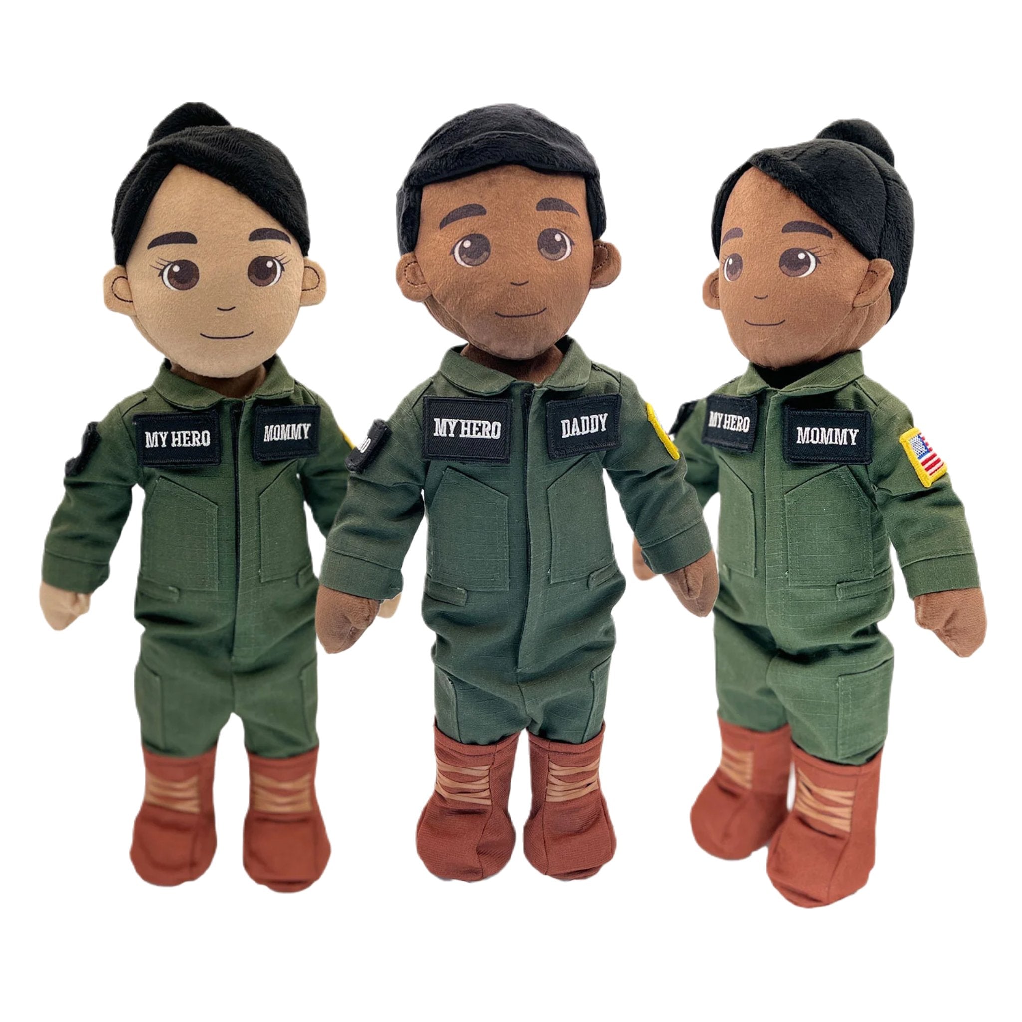 Aviator and Crew Flight Suit with Boots (Doll Sold Separately) - MY HERO