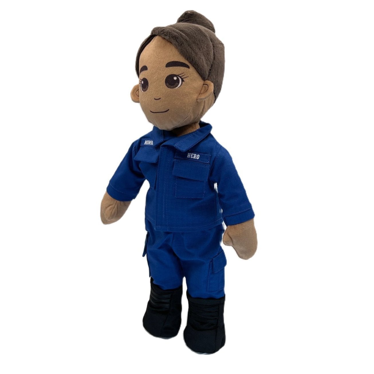 MY HERO Coast Guard Mommy deployment doll in authentic uniform recordable plush doll to keep military families connected during deployment

Coast Guard-themed MY HERO recordable deployment doll plush Mommy doll to comfort children and share messages during deployments

Close-up of MY HERO Coast Guard Mommy deployment doll with recordable audio offering connection and comfort to military families

Coast Guard Daddy doll by MY HERO a plush recordable deployment doll for children to stay connected with deploye