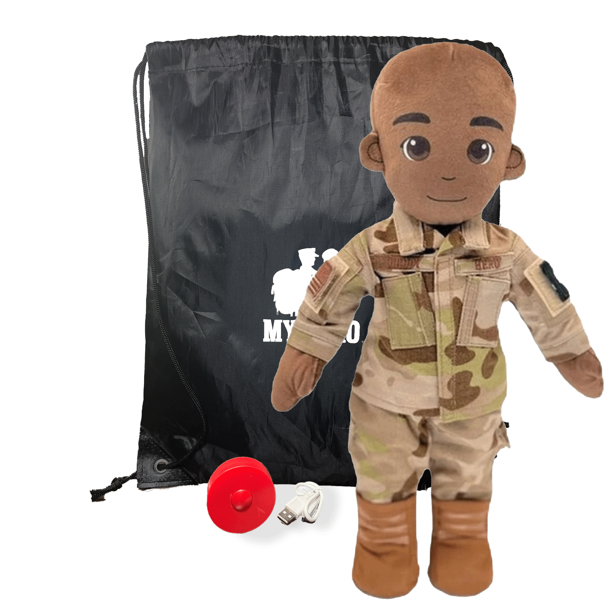 Customizable & Recordable Air Force Airman Daddy Doll - MY HERO