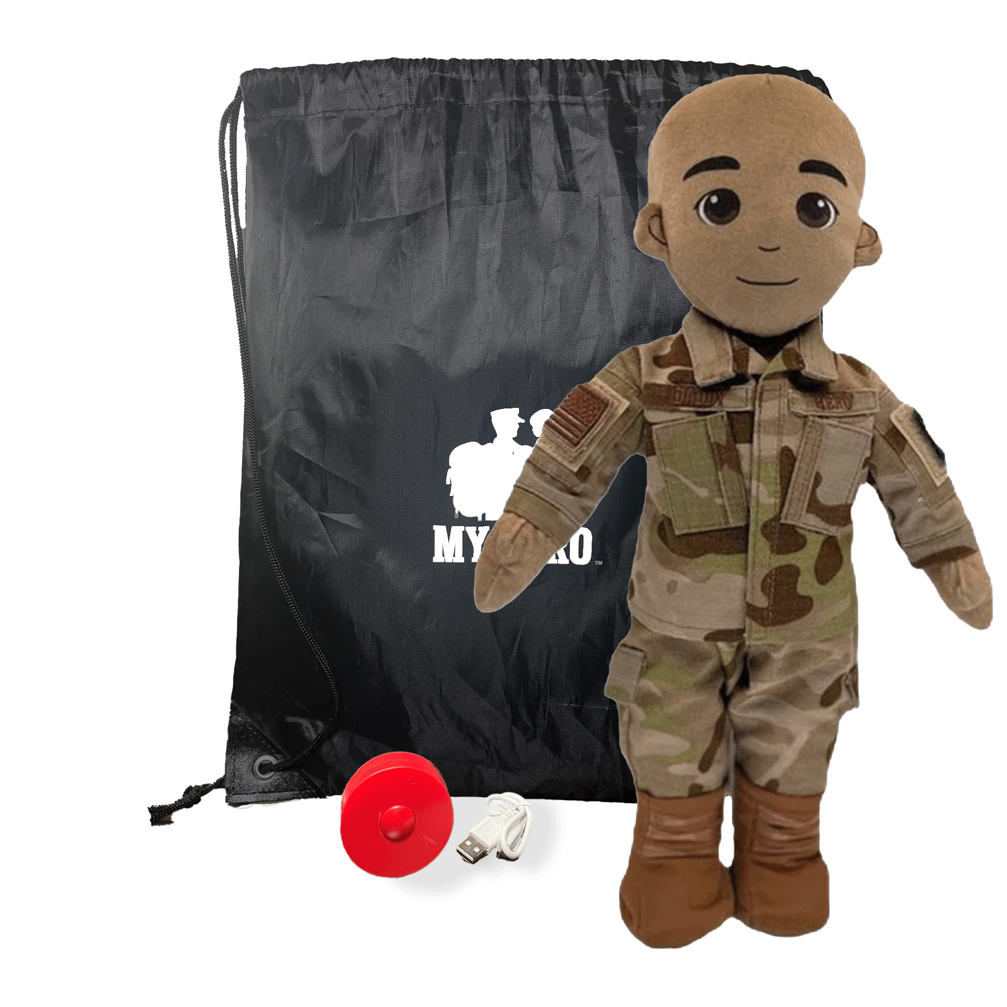 Customizable & Recordable Air Force Airman Daddy Doll - MY HERO