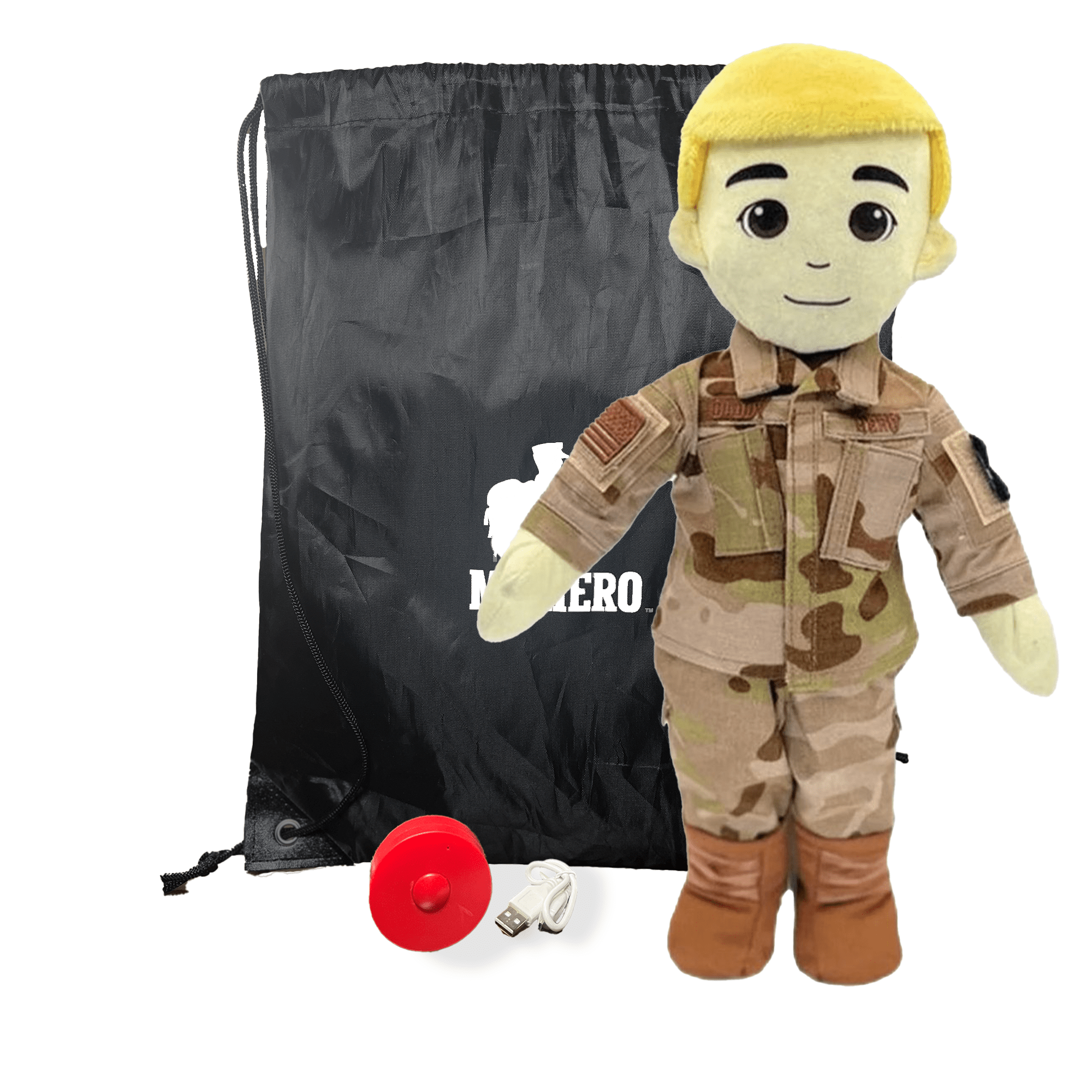 Customizable & Recordable Air Force Airman Daddy Doll - MY HERO