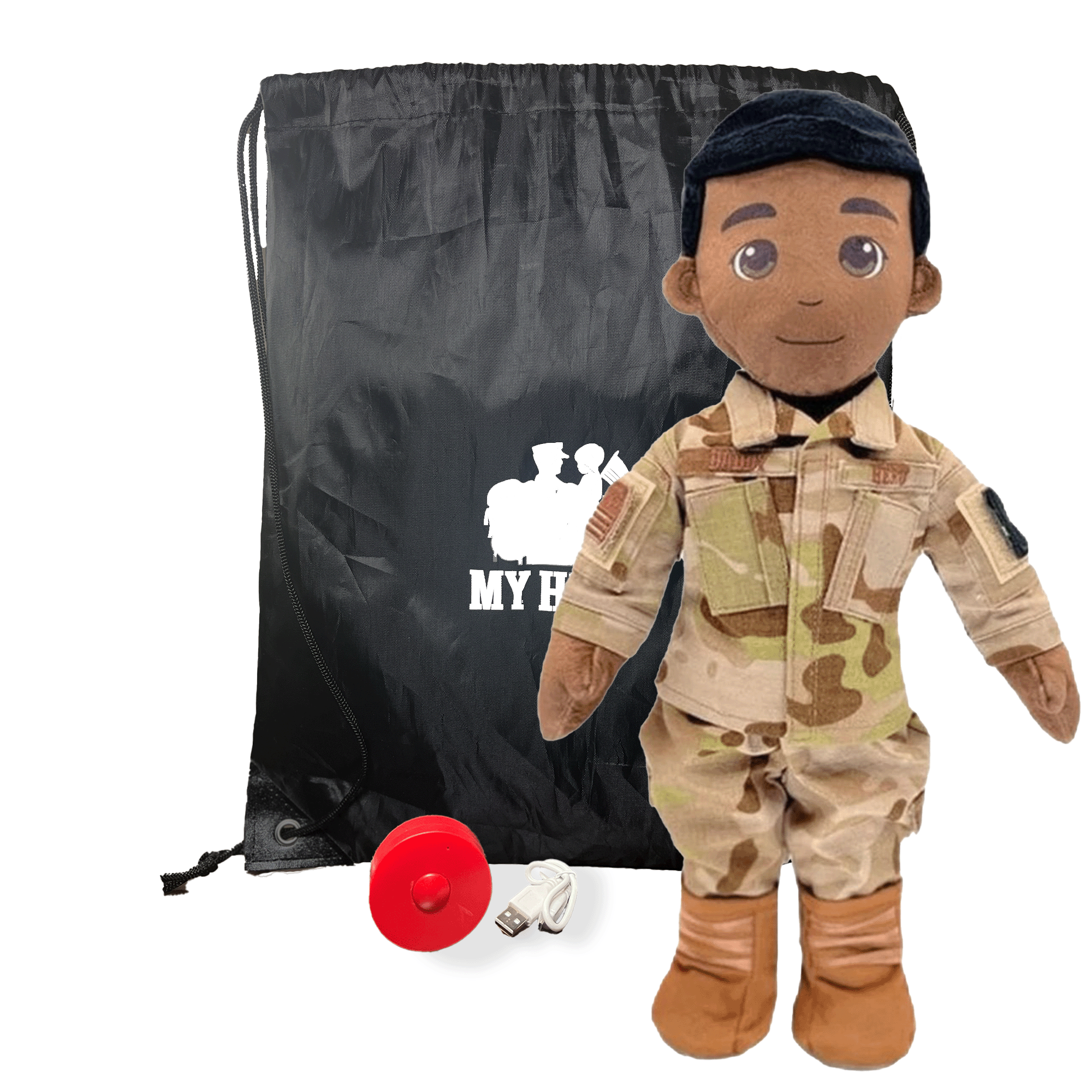 Customizable & Recordable Air Force Airman Daddy Doll - MY HERO