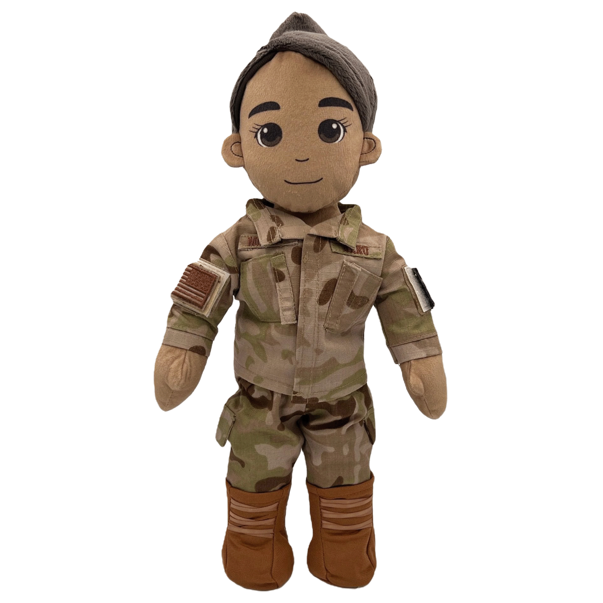 Customizable & Recordable My Hero Airman: Plush Air Force Mommy Doll - MY HERO