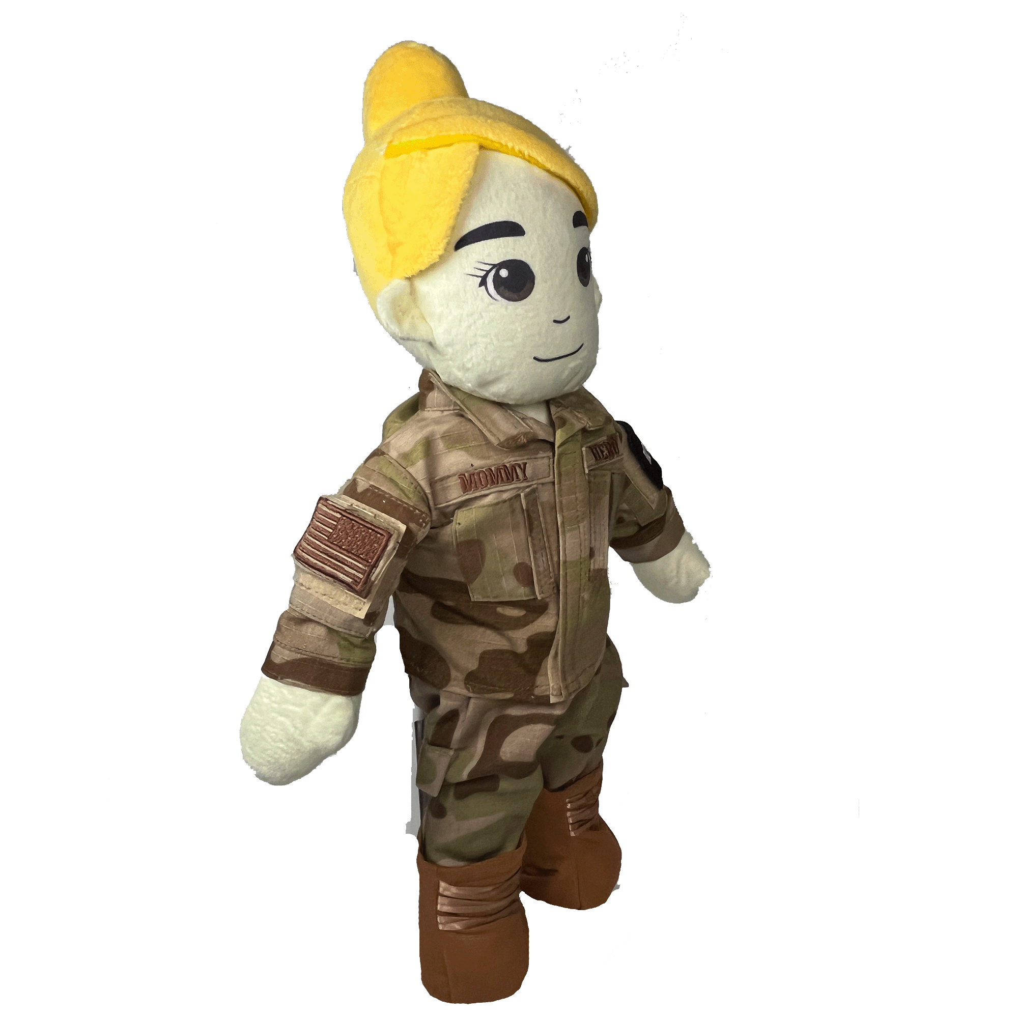 Customizable & Recordable My Hero Airman: Plush Air Force Mommy Doll - MY HERO