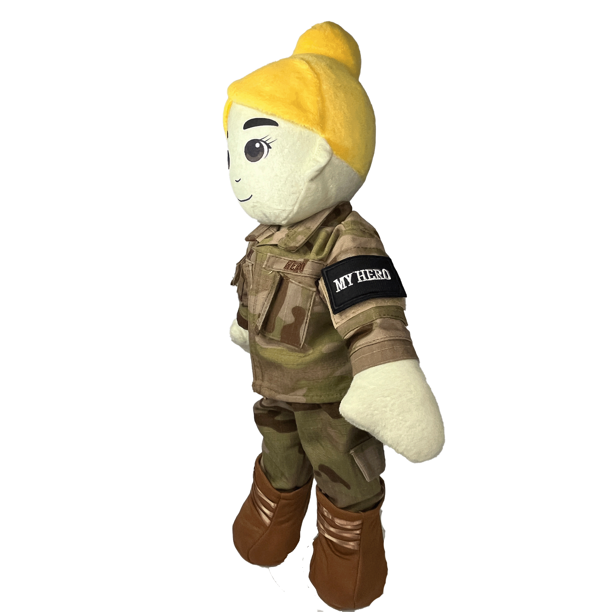 Customizable & Recordable My Hero Airman: Plush Air Force Mommy Doll - MY HERO