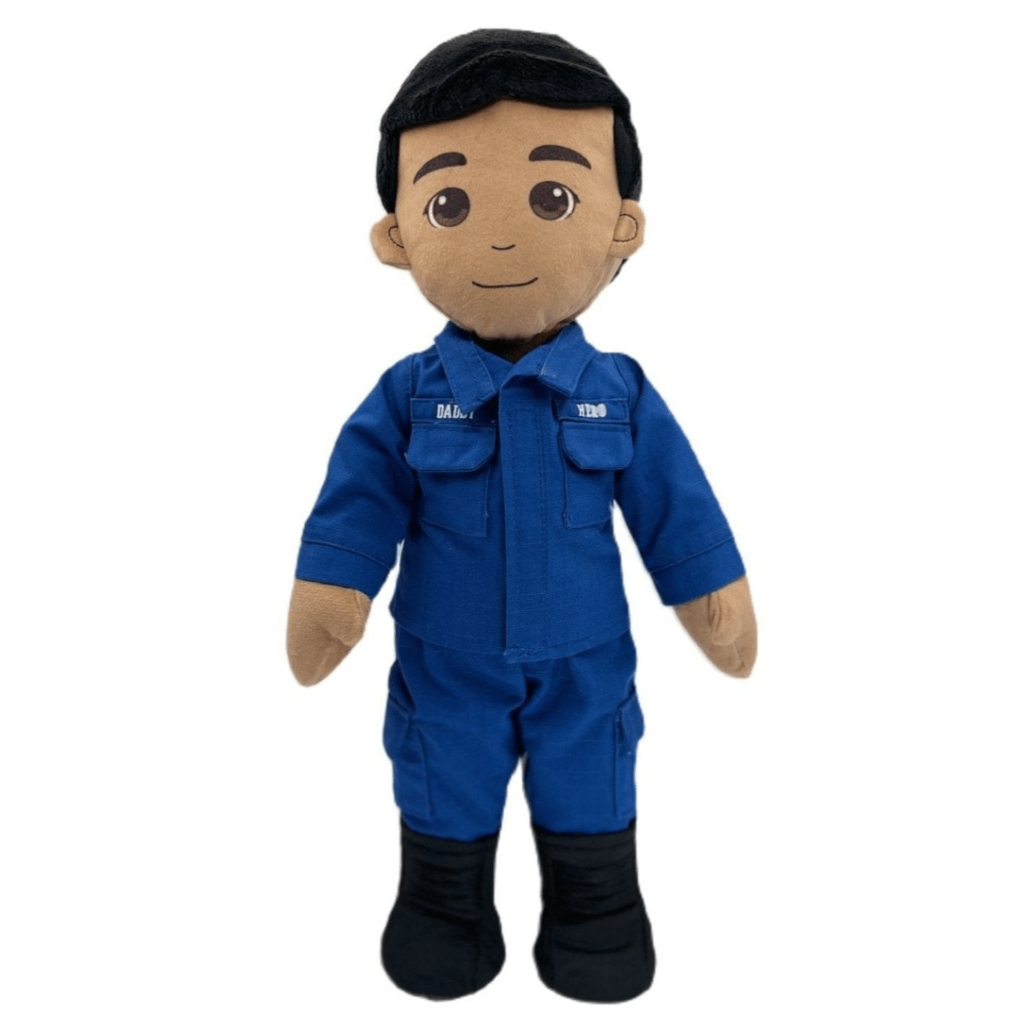 Customizable & Recordable My Hero Coastie: Plush Coast Guard Daddy Doll - MY HERO