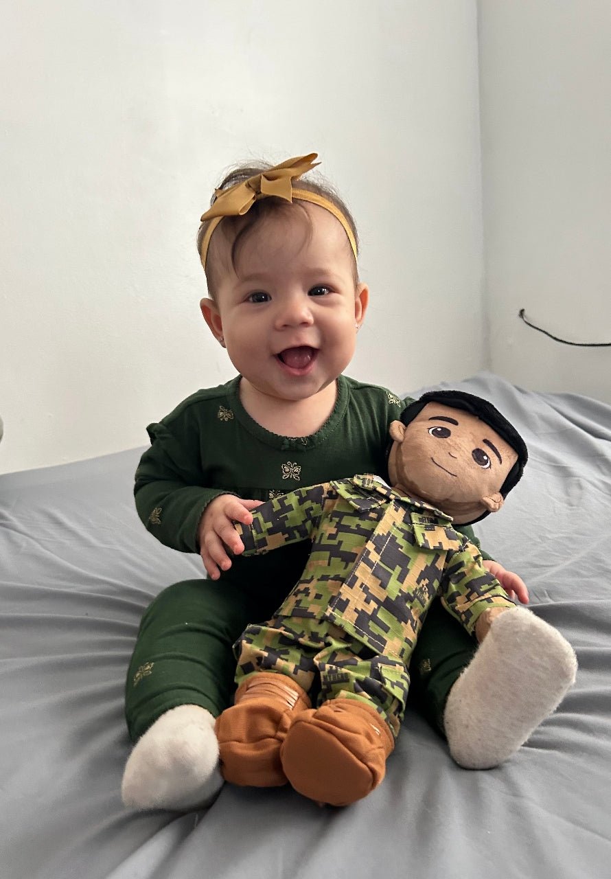 Customizable & Recordable My Hero Marine: Plush Marine Daddy Doll - MY HERO