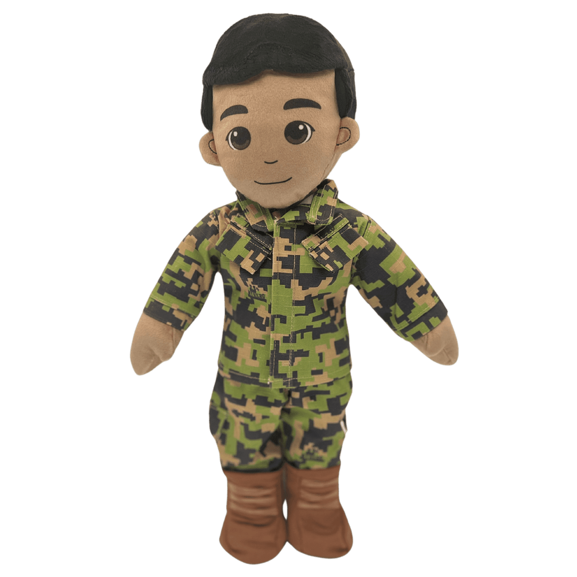 Customizable & Recordable My Hero Marine: Plush Marine Daddy Doll - MY HERO