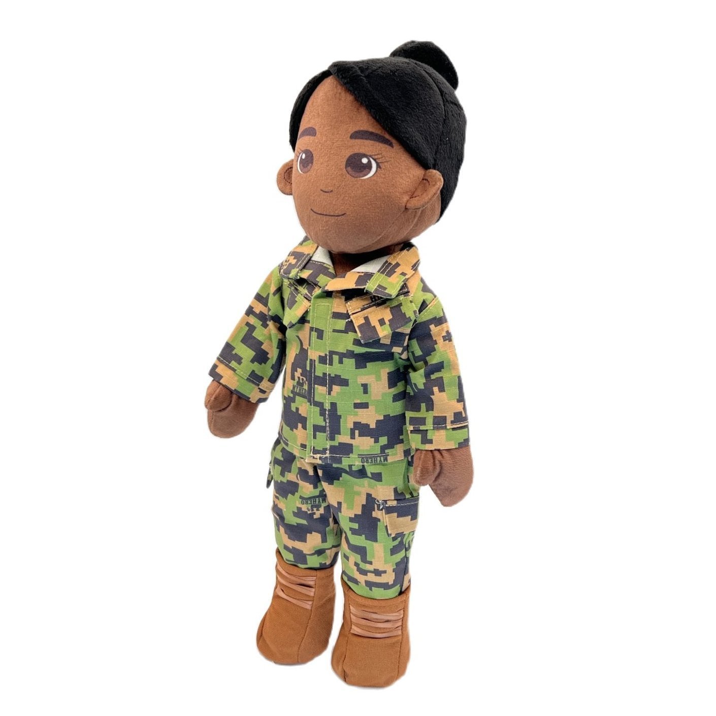 Customizable & Recordable My Hero Marine: Plush Marine Mommy Doll - MY HERO