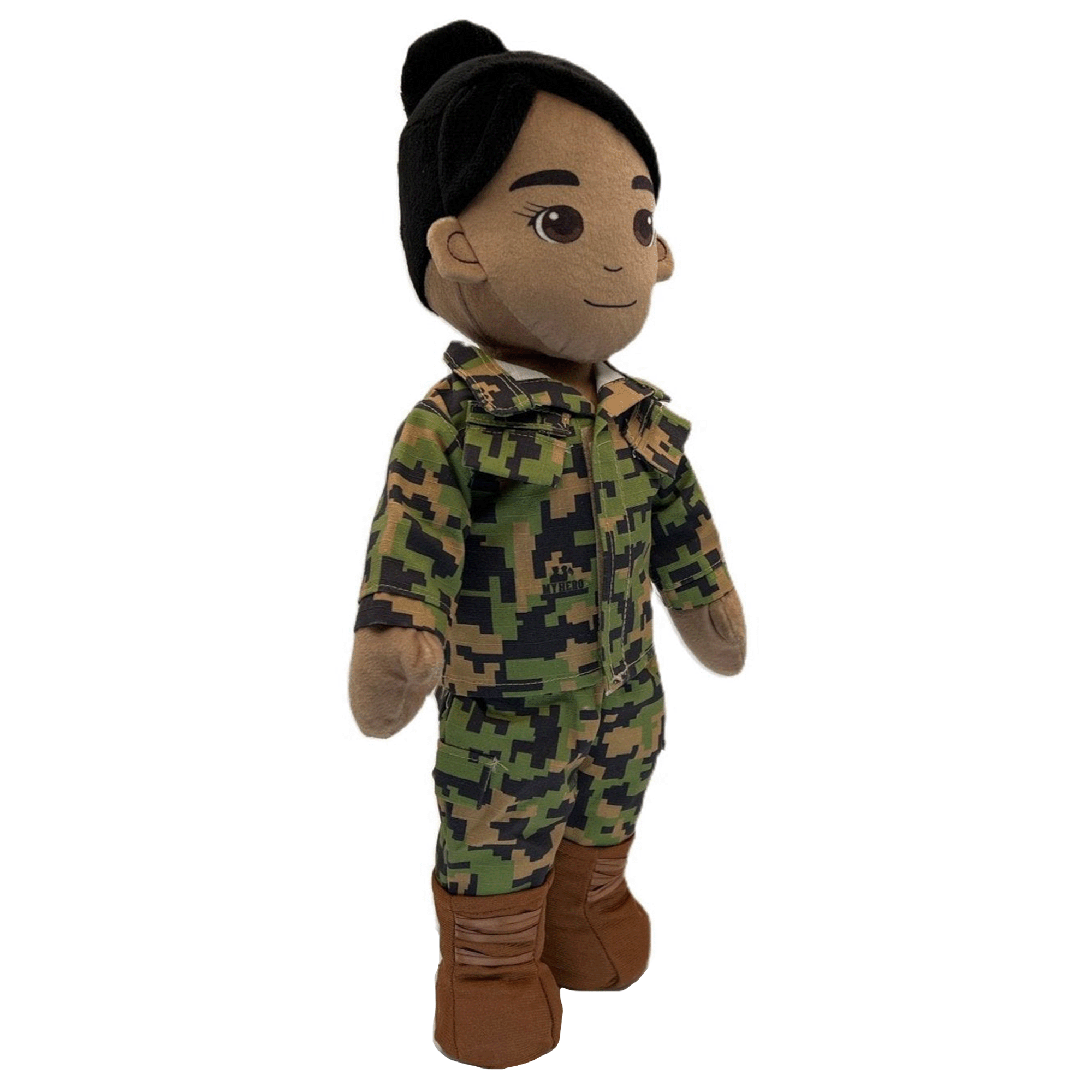 Customizable & Recordable My Hero Marine: Plush Marine Mommy Doll - MY HERO