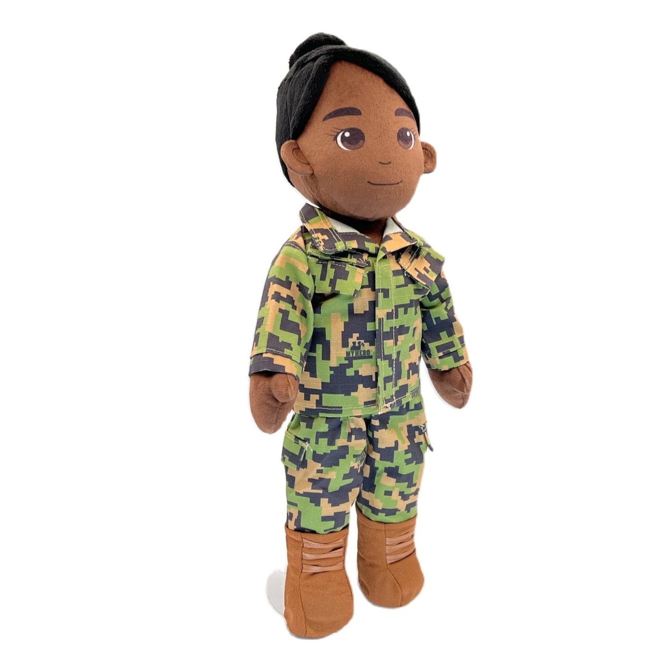 Customizable & Recordable My Hero Marine: Plush Marine Mommy Doll - MY HERO