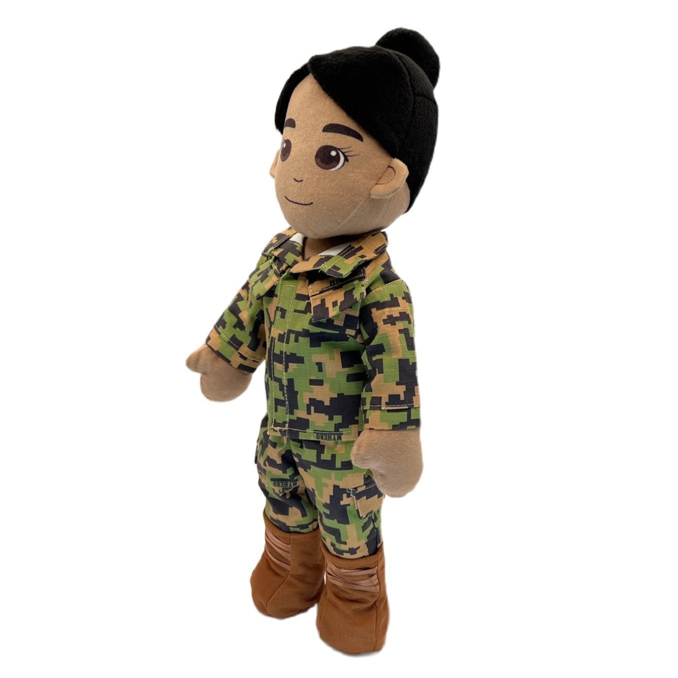 Customizable & Recordable My Hero Marine: Plush Marine Mommy Doll - MY HERO