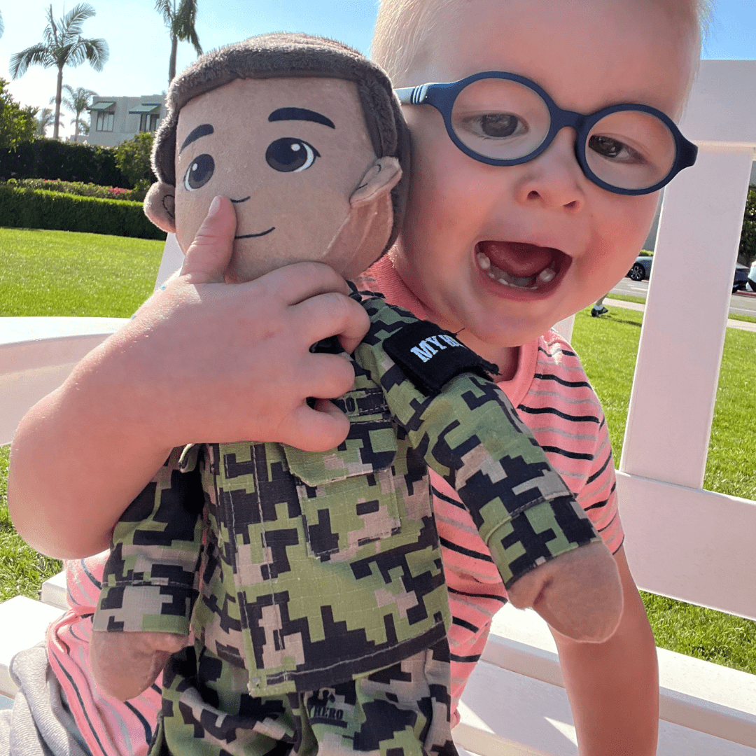 Customizable & Recordable My Hero Sailor: Navy Plush Daddy Doll - MY HERO