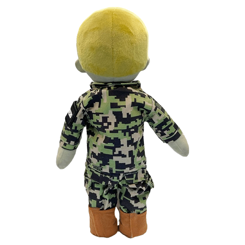 Customizable & Recordable My Hero Sailor: Navy Plush Daddy Doll - MY HERO