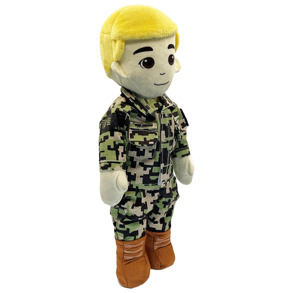 Customizable & Recordable My Hero Sailor: Navy Plush Daddy Doll - MY HERO