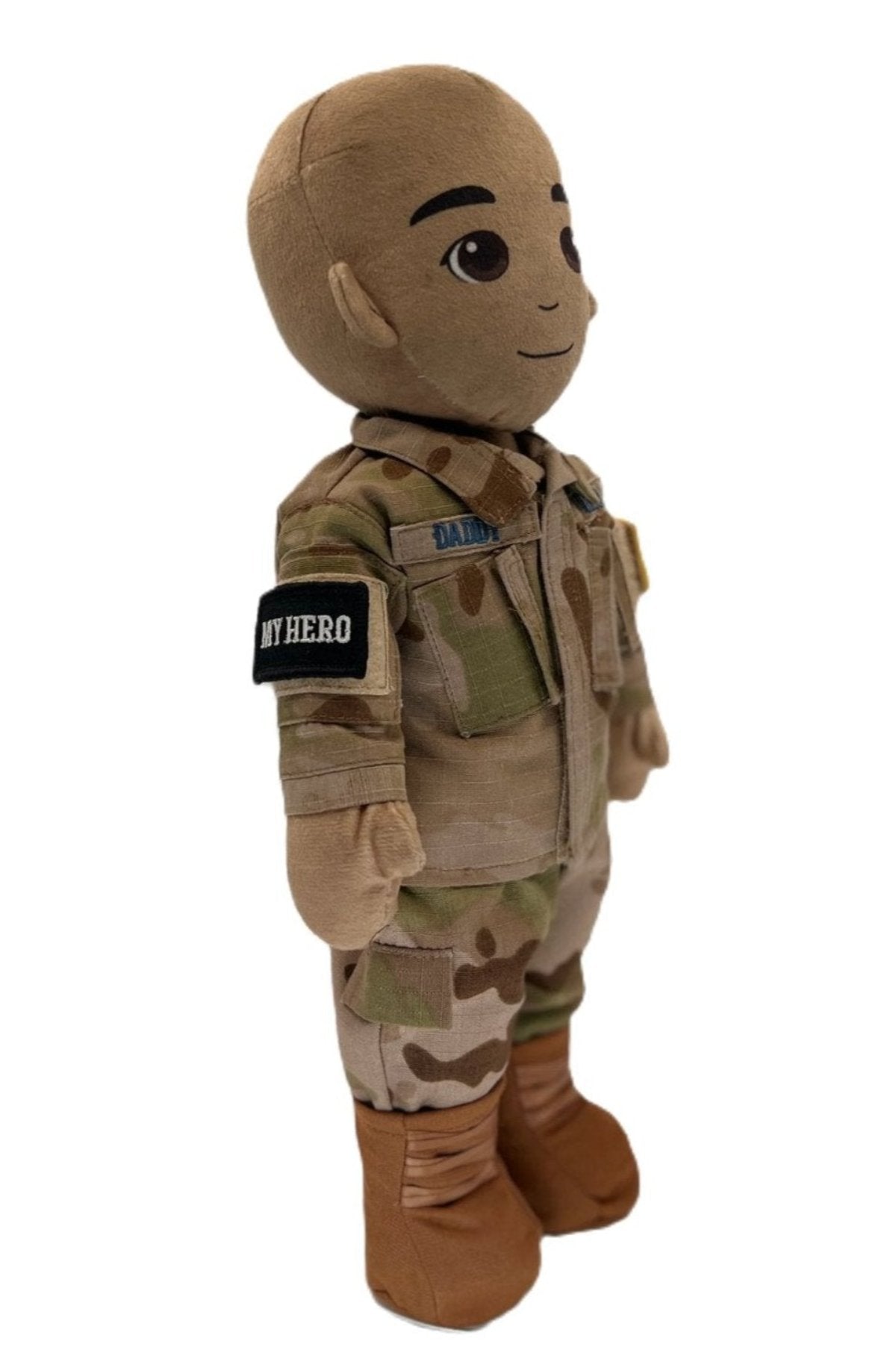 MY HERO Guardian Mommy deployment doll in authentic uniform recordable plush doll to keep military families connected during deployment

Guardian-themed MY HERO recordable deployment doll plush Mommy doll to comfort children and share messages during deployments

Close-up of MY HERO Guardian MY HERO Guardian Daddy deployment doll in authentic uniform recordable plush doll to keep military families connected during deployment

Space force doll, Deployment Doll, Daddy Doll, Military Gift, Military Plush doll,