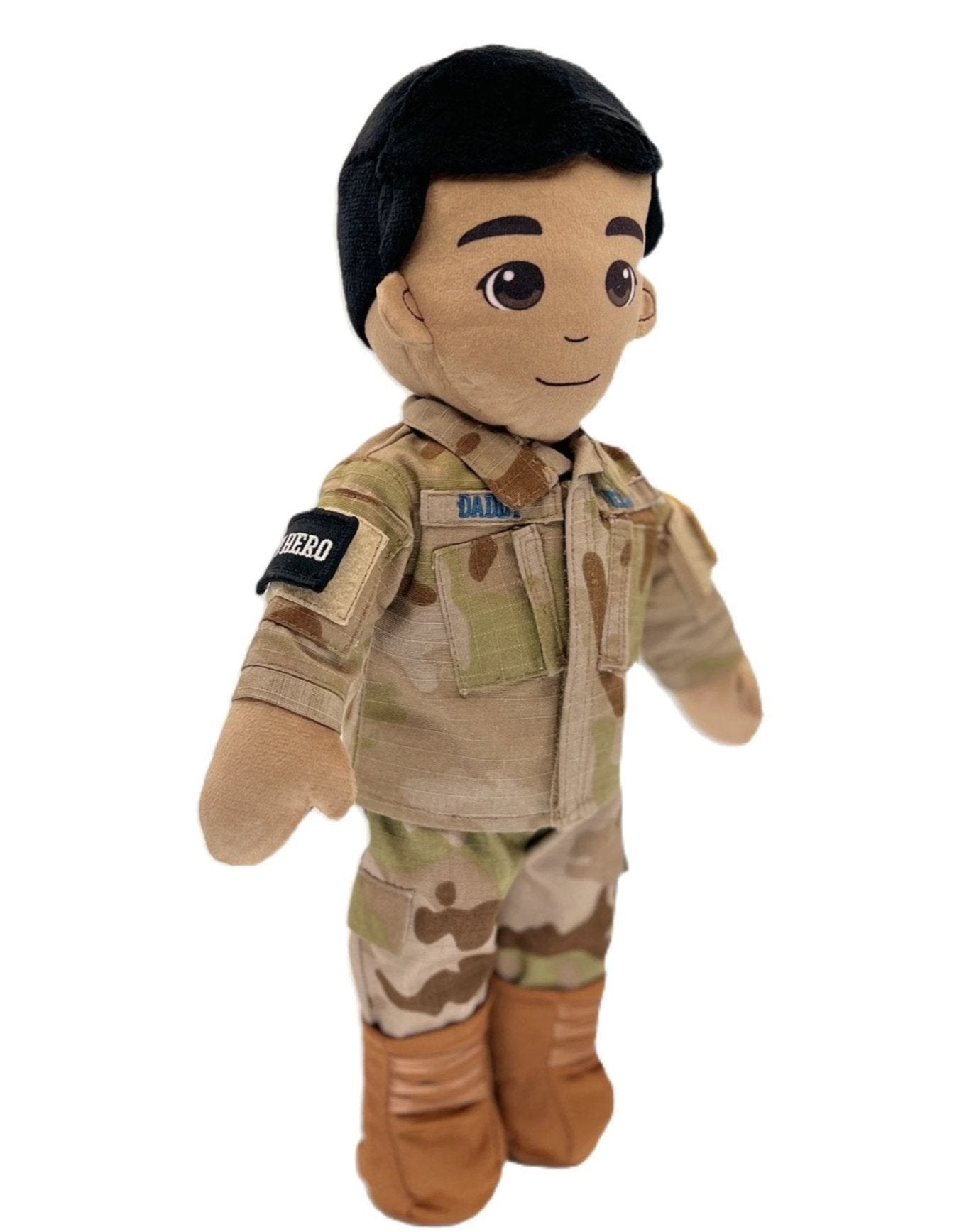 MY HERO Guardian Daddy deployment doll in authentic uniform recordable plush doll to keep military families connected during deployment

Space force doll, Deployment Doll, Daddy Doll, Military Gift, Military Plush doll, military recordable doll, space force plush doll, daddy doll, mommy doll, space force daddy, space force mommy, space force kids toy, space force gift, military space force toy, space force toy, space force themed gift, guardian daddy, guardian gift, guardian recordable, guardian deployment,