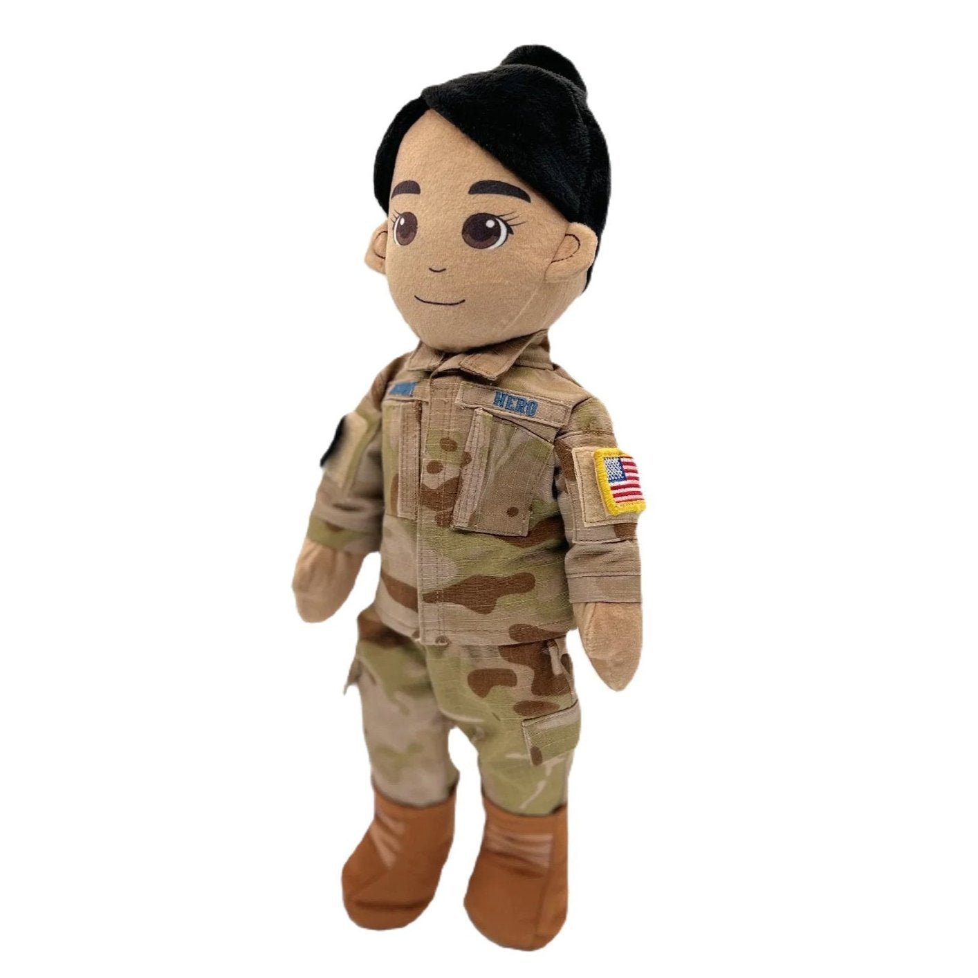 MY HERO Guardian Mommy deployment doll in authentic uniform recordable plush doll to keep military families connected during deployment

Guardian-themed MY HERO recordable deployment doll plush Mommy doll to comfort children and share messages during deployments

Close-up of MY HERO Guardian Mommy deployment doll with recordable audio offering connection and comfort to military families

Guardian Daddy doll by MY HERO a plush recordable deployment doll for children to stay connected with deployed parents in