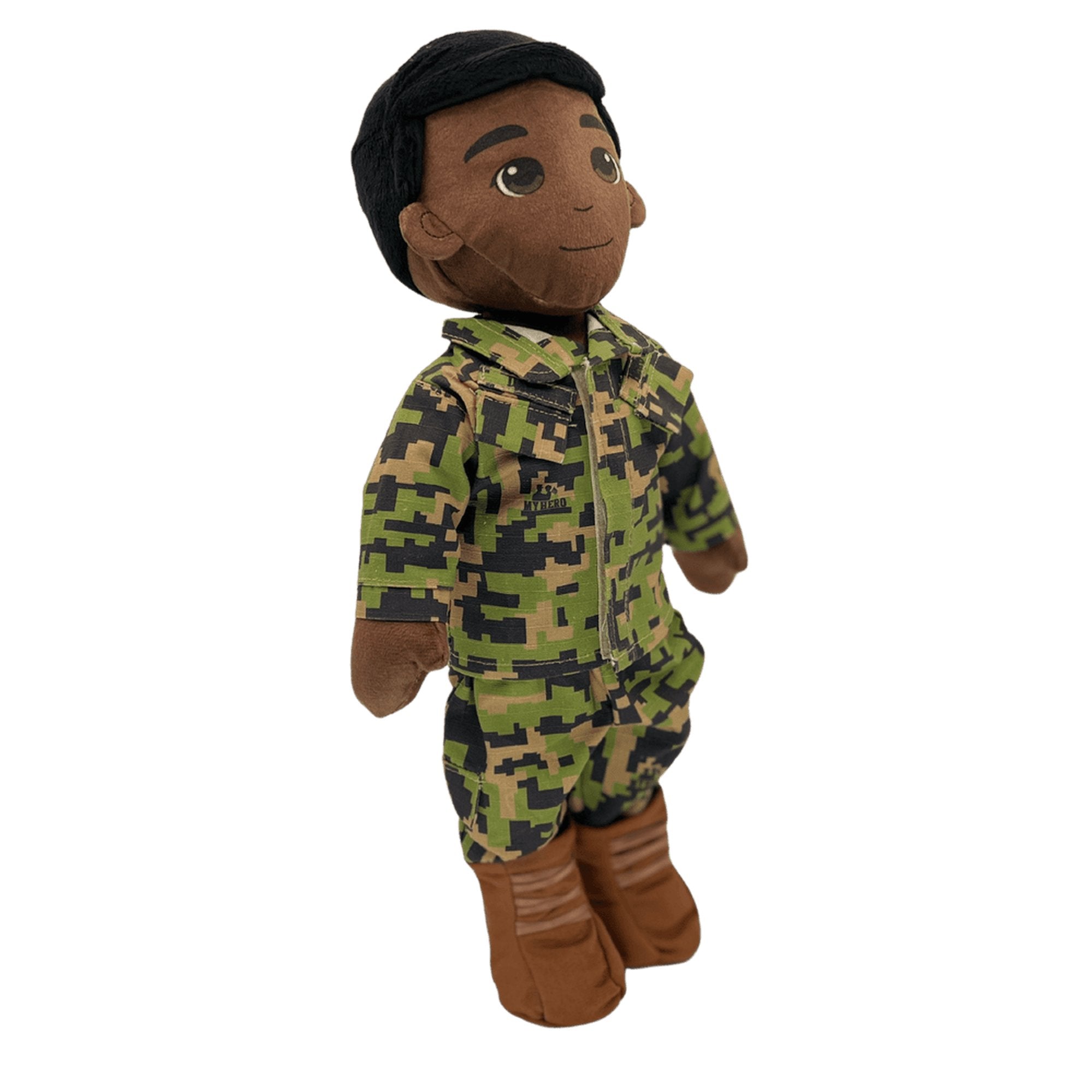 MY HERO Marine Mommy deployment doll in authentic uniform recordable plush doll to keep military families connected during deployment

Marine-themed MY HERO recordable deployment doll plush Mommy doll to comfort children and share messages during Marine deployments

Close-up of MY HERO Marine Mommy deployment doll with recordable audio offering connection and comfort to Marine families during deployment

Marine Daddy doll by MY HERO a plush recordable deployment doll for children to stay connected with depl