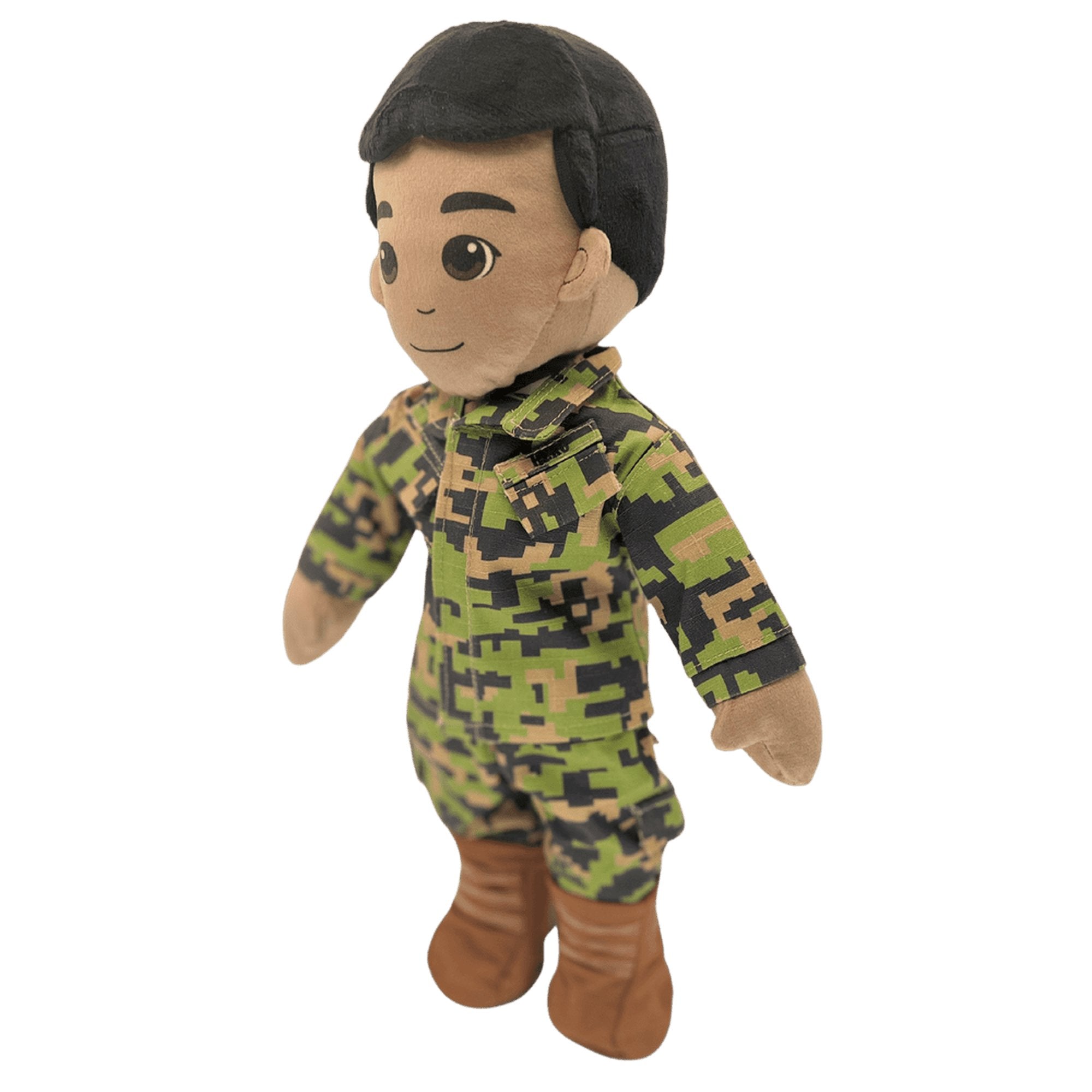 MY HERO Marine Mommy deployment doll in authentic uniform recordable plush doll to keep military families connected during deployment

Marine-themed MY HERO recordable deployment doll plush Mommy doll to comfort children and share messages during Marine deployments

Close-up of MY HERO Marine Mommy deployment doll with recordable audio offering connection and comfort to Marine families during deployment

Marine Daddy doll by MY HERO a plush recordable deployment doll for children to stay connected with depl