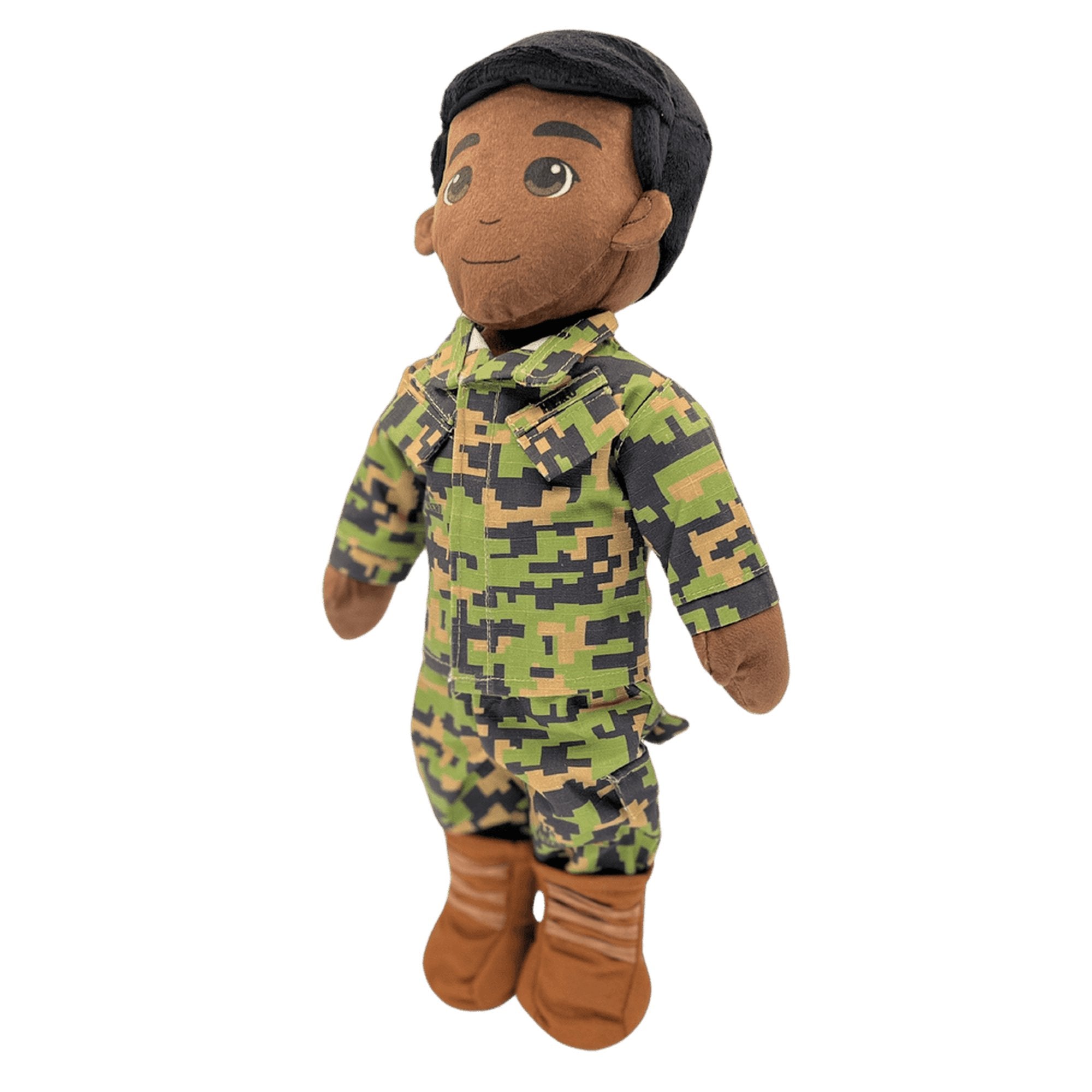 MY HERO Marine Mommy deployment doll in authentic uniform recordable plush doll to keep military families connected during deployment

Marine-themed MY HERO recordable deployment doll plush Mommy doll to comfort children and share messages during Marine deployments

Close-up of MY HERO Marine Mommy deployment doll with recordable audio offering connection and comfort to Marine families during deployment

Marine Daddy doll by MY HERO a plush recordable deployment doll for children to stay connected with depl