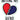 Missing My Hero Red Blue Sticker - MY HERO