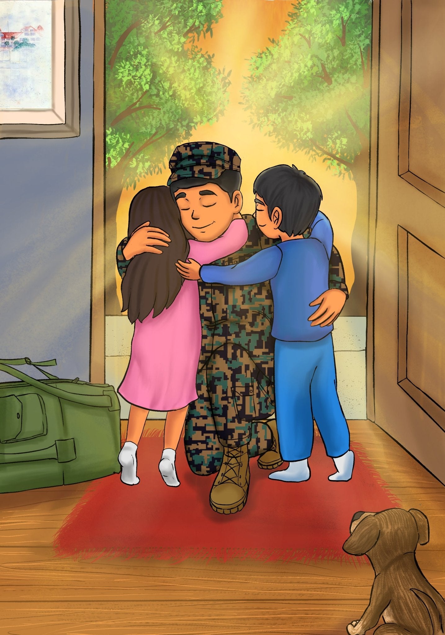 My Daddy, My Marine: A Heartfelt Children's Book About Marine Corps Families and Service - MY HERO