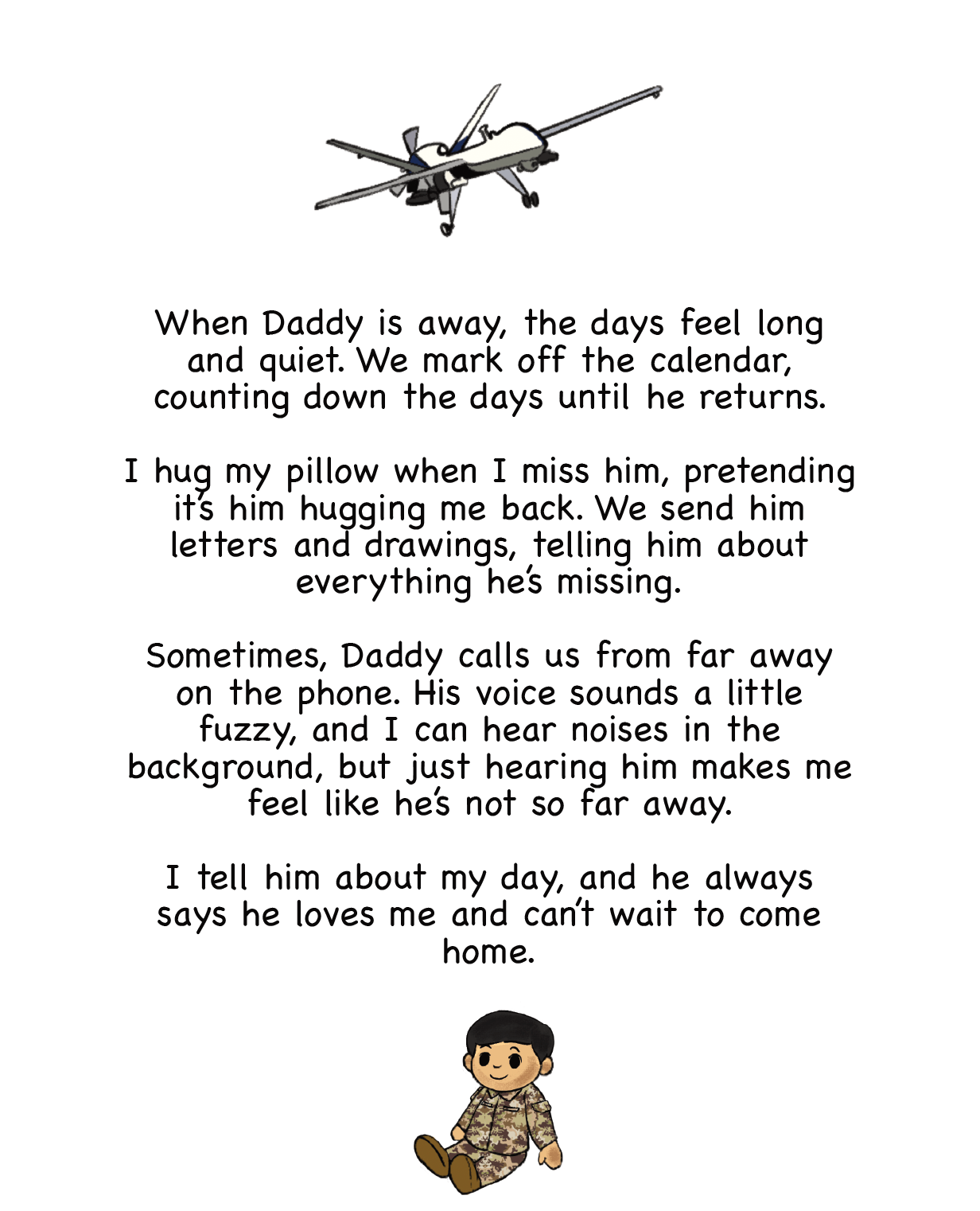 My Daddy My Soldier Book | Military Book for Kids | MY HERO