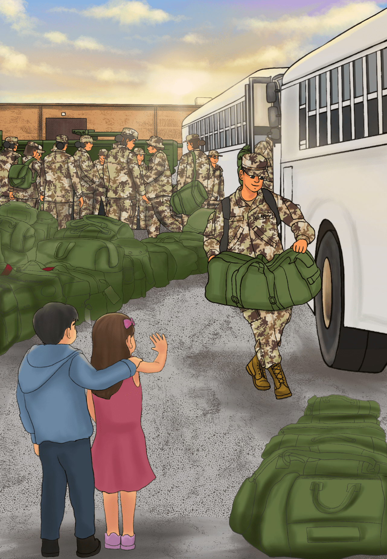 My Daddy, My Soldier (Hardcover): A Heartfelt Children's Book About Army Families and Service - MY HERO