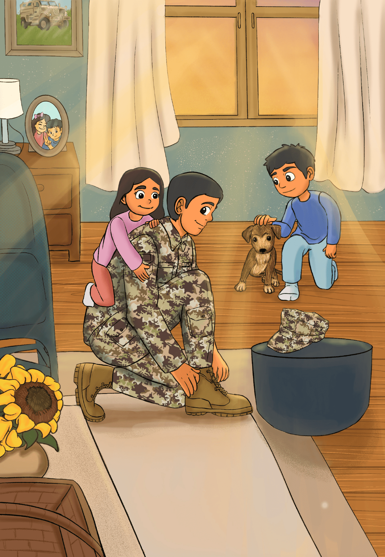 My Daddy, My Soldier (Hardcover): A Heartfelt Children's Book About Army Families and Service - MY HERO