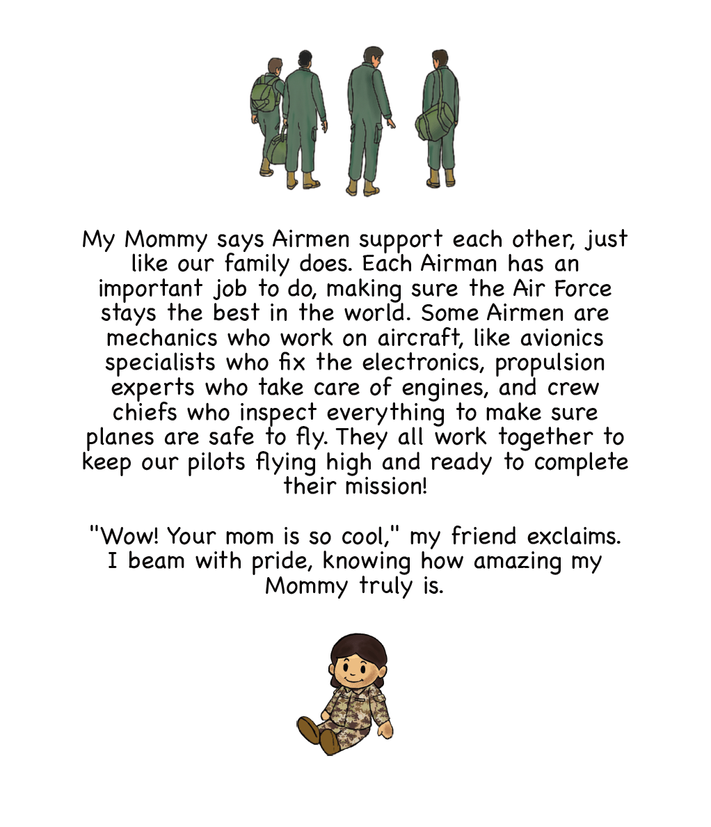 My Mommy, My Airman (Hardcover): A Heartfelt Children's Book About Air Force Families and Service - MY HERO