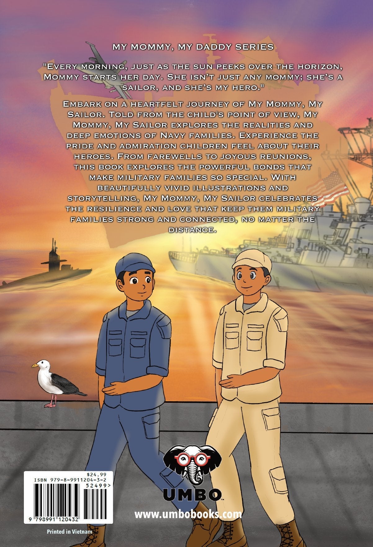 My Mommy, My Sailor - MY HERO NAVY DEPLOYMENT BOOKS, COPING, NAVY PRIDE, DADDY SAILOR DEPLOYMENT BOOK. SAILOR DADDY, DEPLOYMENT BOOK, BOOKS FOR NAVY KIDS, NAVY CHILDREN BOOK. USN CHILDRENS BOOKS, MY DADDY MY SAILOR, UMBO BOOKS.