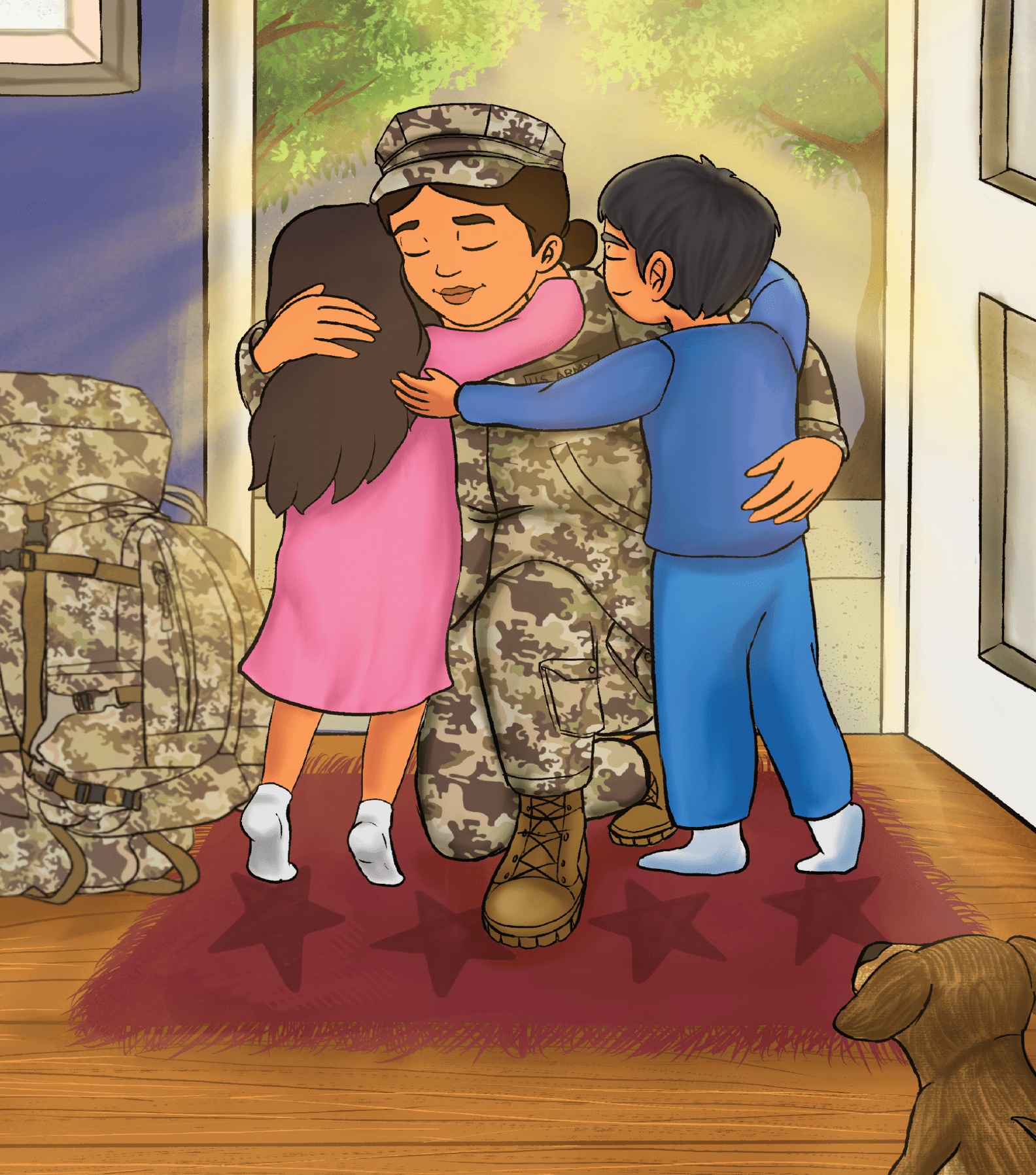 My Mommy, My Soldier: A Heartfelt Children's Book About Army Service and Family Sacrifices - MY HERO