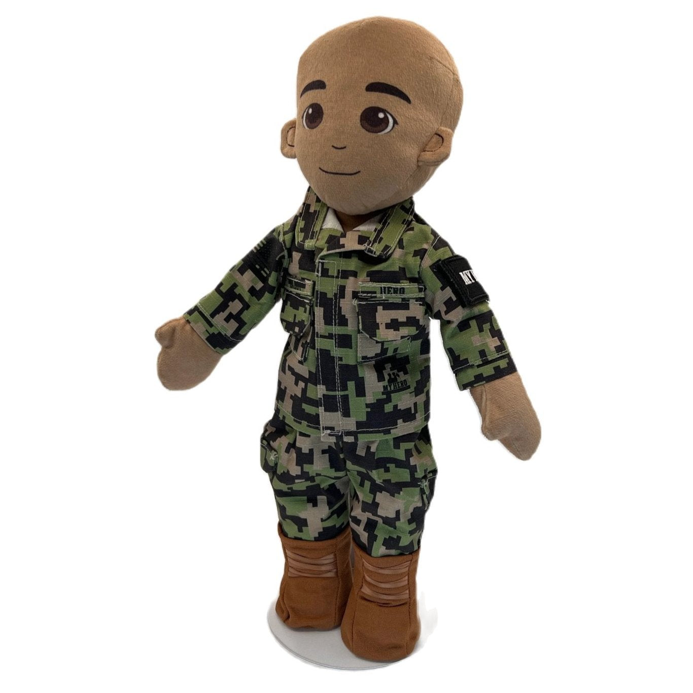 Recordable Airman Daddy Dolls & Mommy Doll Marine Corps uniform and voice recording feature for deployment separation comfort