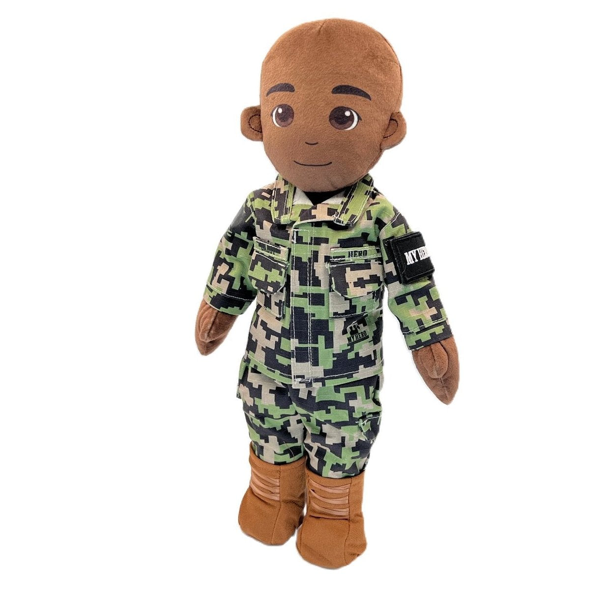 Recordable Airman Daddy Dolls & Mommy Doll Marine Corps uniform and voice recording feature for deployment separation comfort