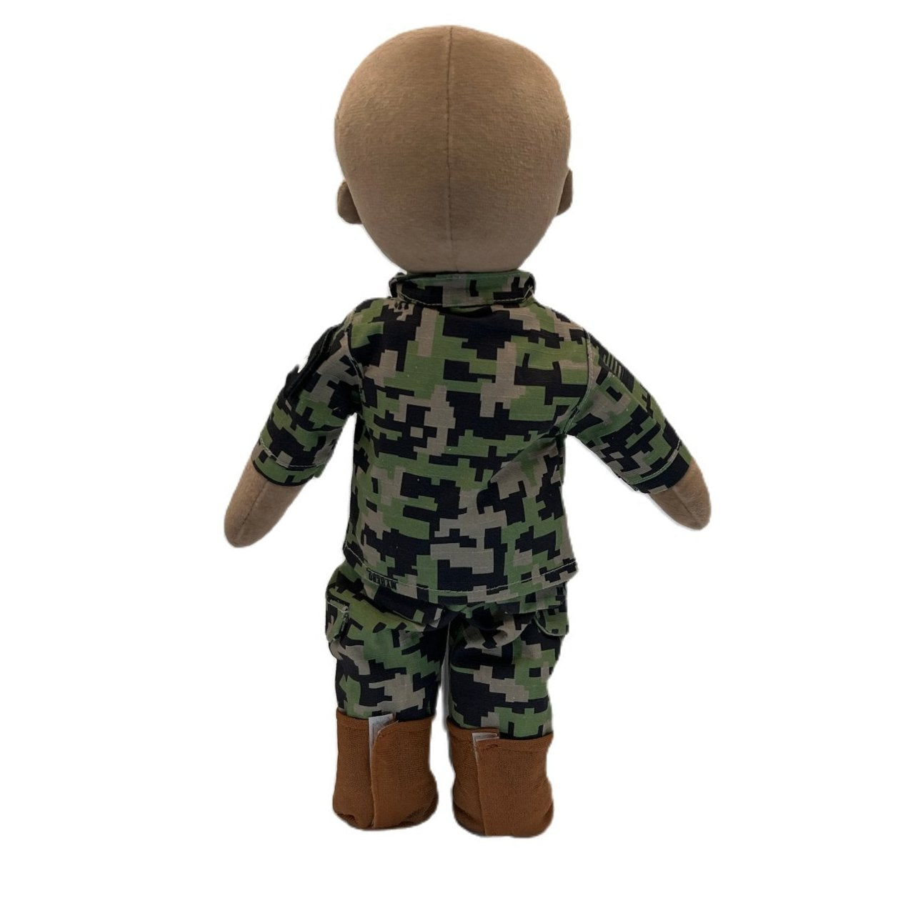 Recordable Airman Daddy Dolls & Mommy Doll Marine Corps uniform and voice recording feature for deployment separation comfort