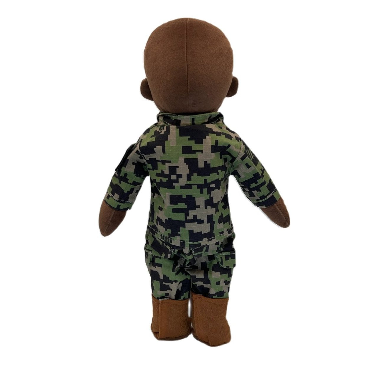 Recordable Airman Daddy Dolls & Mommy Doll Marine Corps uniform and voice recording feature for deployment separation comfort