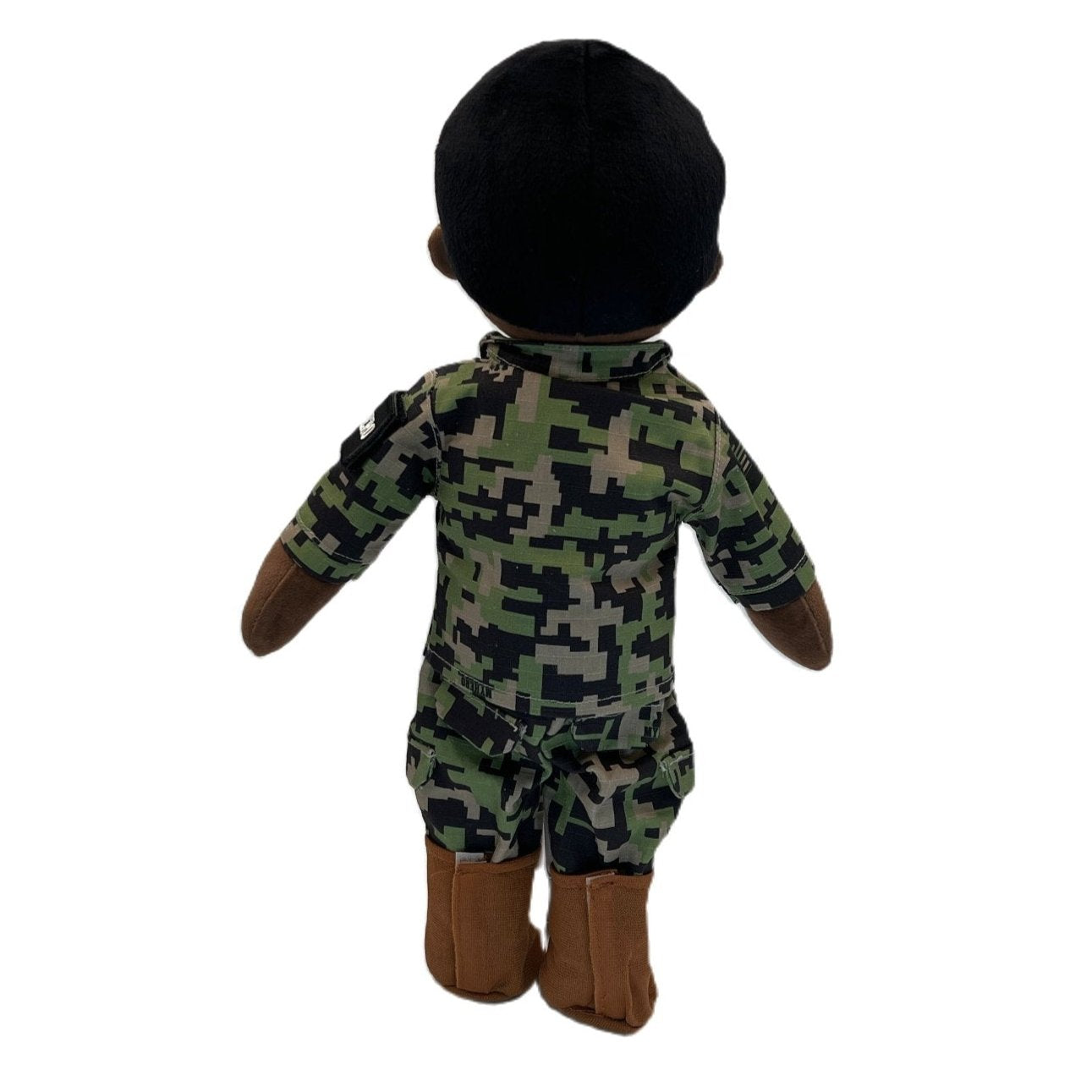 Recordable Airman Daddy Dolls & Mommy Doll Marine Corps uniform and voice recording feature for deployment separation comfort